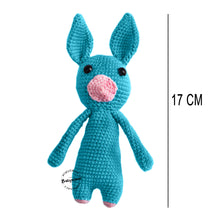 Load image into Gallery viewer, Babymoon Rabbit (17 Cm) Handmade Knitted Stuffed Animal Baby Kids Photography Shoot Props Organic Toys
