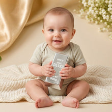 Load image into Gallery viewer, Babymoon Artificial Silver Bar Bullion Prop for Baby Photoshoot Props  | Decorative Add-ons
