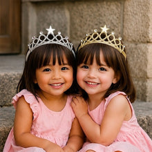 Load image into Gallery viewer, Babymoon Girl's Glittering Rhinestone Crown Hairbands
