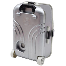 Load image into Gallery viewer, Babymoon Mini Travel Suitcase Baby Photography Props Luggage Box Accessories for Kids - Silver
