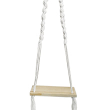 Load image into Gallery viewer, Babymoon Macramé Swing Photography Wooden Properties
