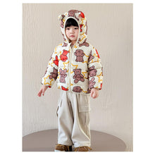 Load image into Gallery viewer, Babymoon Stylish Winter Baby Boys &amp; Girls Jacket Kids Sweater Cardigan | Teddy Brown
