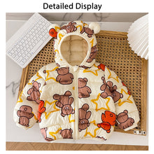Load image into Gallery viewer, Babymoon Stylish Winter Baby Boys &amp; Girls Jacket Kids Sweater Cardigan | Teddy Brown
