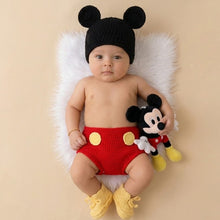 Load image into Gallery viewer, Babymoon Character Set Newborn Baby Photography Costume | Baby Gift Set | Set of 3
