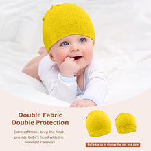 Load image into Gallery viewer, Babymoon Stretchable Pullover Baby Hat Caps | 3-12 Months | Yellow
