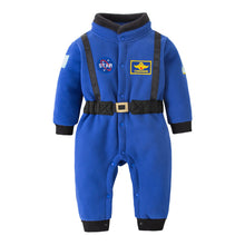 Load image into Gallery viewer, Babymoon | Astronaut Suit | Baby Photography Props | Space Theme | 12-18 Months | Orange
