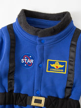 Load image into Gallery viewer, Babymoon | Astronaut Suit | Baby Photography Props | Space Theme | 12-18 Months | Orange
