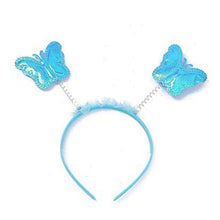 Load image into Gallery viewer, Babymoon Butterfly Fairy Angel Costumes Baby Wings Photography Props - Set of 3 | 6 Month To 10 Years | Lightblue
