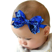 Load image into Gallery viewer, Babymoon Kids Girls Glittering Bow Hairband | Baby Headband | Hair Accessories
