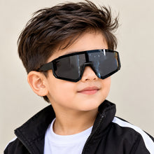 Load image into Gallery viewer, Babymoon Stylish Boys Girls Sports Kids Sunglasses Goggles with Case | Black
