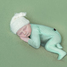 Load image into Gallery viewer, Babymoon Stretchable Bodysuit &amp; Cap New Born Outfits Costumes | Green
