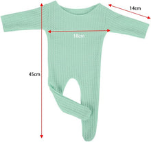Load image into Gallery viewer, Babymoon Stretchable Bodysuit &amp; Cap New Born Outfits Costumes | Green
