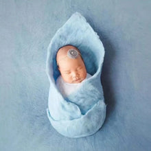 Load image into Gallery viewer, Babymoon | Felt Layer | Basket Filler | Baby Photography props | Sky Blue
