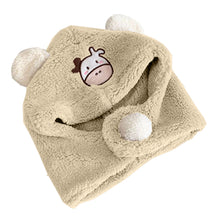 Load image into Gallery viewer, Babymoon Baby Earmuffs Winter Cap Kids Hat Boys Girls Caps | Khaki | 1-15 Years
