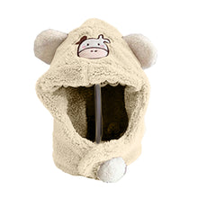 Load image into Gallery viewer, Babymoon Baby Earmuffs Winter Cap Kids Hat Boys Girls Caps | Khaki | 1-15 Years
