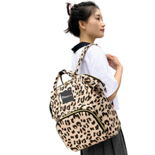 Load image into Gallery viewer, Babymoon Mother Diaper Bag Lightweight Multifunctional Travel Unisex Diaper Backpack | Floral Peach
