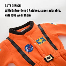 Load image into Gallery viewer, Babymoon | Astronaut Suit | Baby Photography Props | Space Theme | 12-18 Months | Orange
