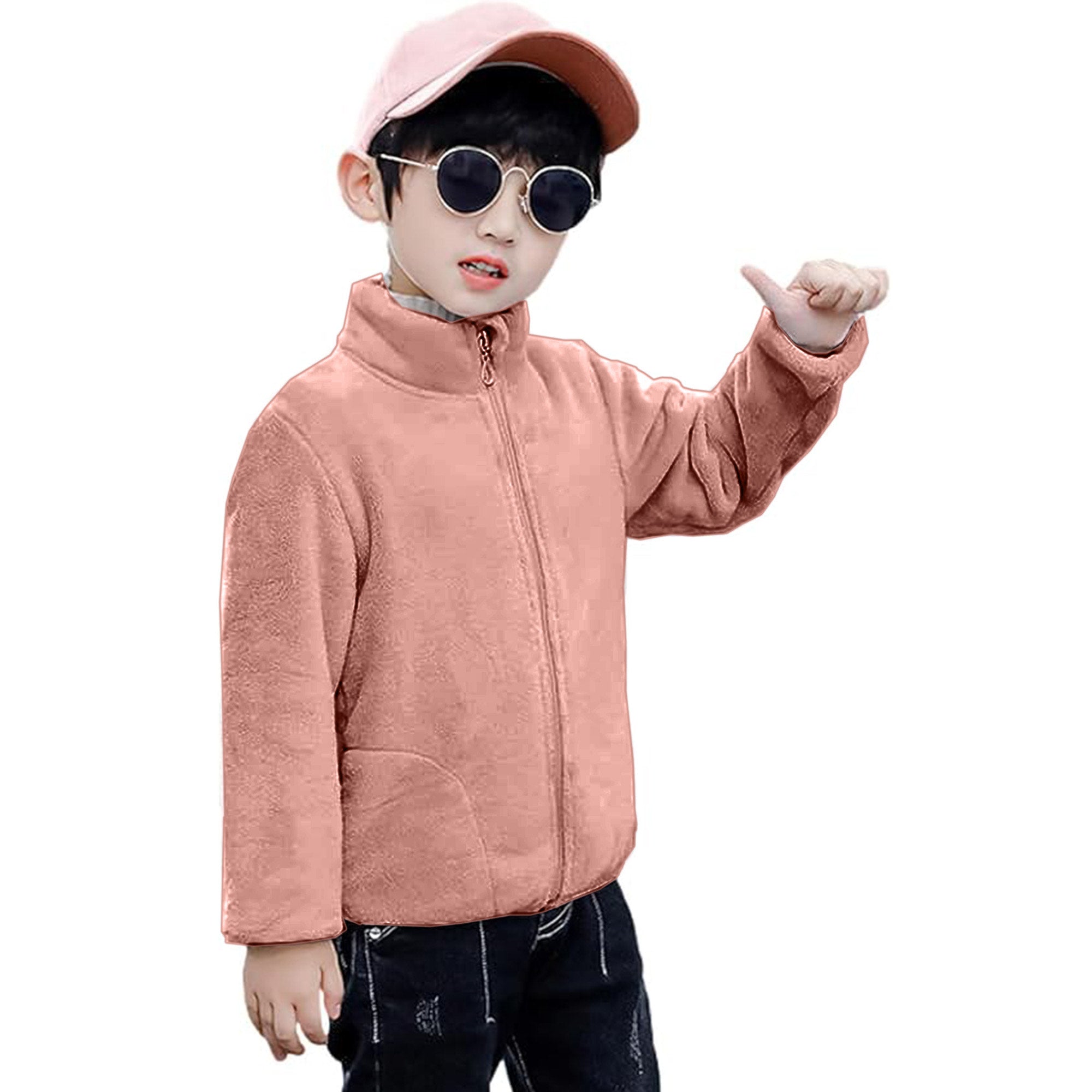 Babymoon Winter Baby Boys & Girls Sweater Kids Jacket Zipper