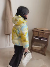 Load and play video in Gallery viewer, Babymoon Stylish Winter Baby Boys &amp; Girls Jacket Kids Sweater Cardigan | Duck Yellow
