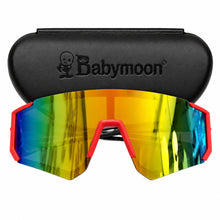 Load image into Gallery viewer, Babymoon Stylish Boys Girls Sports Kids Sunglasses Goggles with Case | Red
