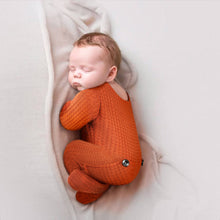 Load image into Gallery viewer, Babymoon Stretchable Bodysuit &amp; Cap New Born Outfits Costumes | Caramel
