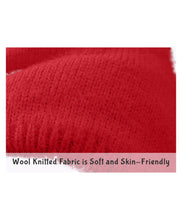 Load image into Gallery viewer, Babymoon Baby Bear Winter Ear Protection Cap Kids Hat Boys Girls Cap | 0-24M | Red
