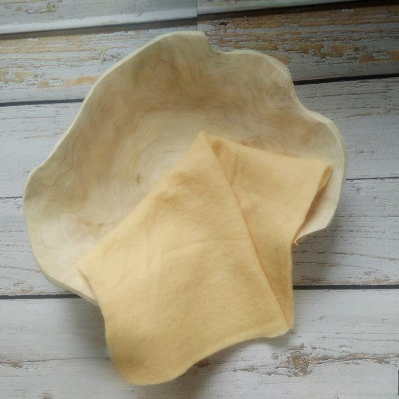 Babymoon | Felt Layer | Basket Filler | Baby Photography props | Yellow