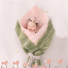 Load image into Gallery viewer, Babymoon | Felt Layer | Basket Filler | Baby Photography props | Light Pink
