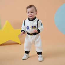 Load image into Gallery viewer, Babymoon | Astronaut Suit | Baby Photography Props | Space Theme | 12-18 Months | Orange
