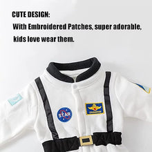 Load image into Gallery viewer, Babymoon | Astronaut Suit | Baby Photography Props | Space Theme | 12-18 Months | Orange
