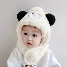 Load image into Gallery viewer, Babymoon Baby Earmuffs Winter Cap Kids Hat Boys Girls Caps | White | 1-15 Years
