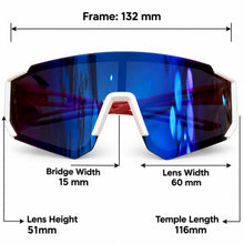 Load image into Gallery viewer, Babymoon Stylish Boys Girls Sports Kids Sunglasses Goggles with Case | White
