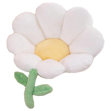 Load image into Gallery viewer, Babymoon Baby Flower Theme Prop Pillow | Posing Aids | Baby Photoshoot Props | 72x75 cm | White
