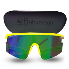Load image into Gallery viewer, Babymoon Stylish Boys Girls Sports Kids Sunglasses Goggles with Case | Yellow

