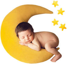 Load image into Gallery viewer, Babymoon Stars &amp; Moon Posing Photography Props - Yellow
