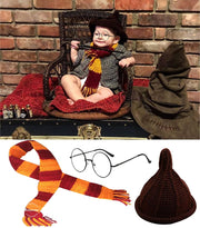 Babymoon Character Specks, Scraf & Cap Newborn Photography Outfit Costume