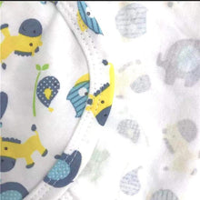 Load image into Gallery viewer, Babymoon Organic Designer Cotton Swaddle Wrap - Elephant Horse
